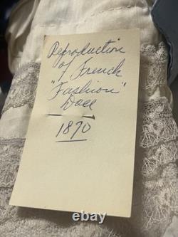 Poupée en porcelaine de style Gibson Girl vintage, mode victorienne artisanale, reproduction 17 pouces