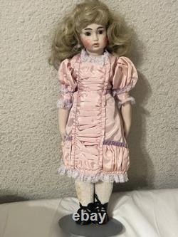 Poupée en porcelaine de style Gibson Girl vintage, mode victorienne artisanale reproduite