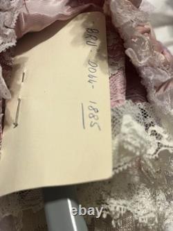 Poupée en porcelaine de style Gibson Girl vintage, mode victorienne artisanale reproduite