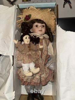 Poupée en porcelaine en édition limitée Vintage Rare MILESTONE Ashley 1155/6000