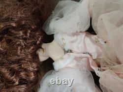 Poupée en porcelaine héritage Glinda la bonne sorcière Franklin Mint vintage pour collectionneur