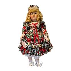 Poupée en porcelaine musicale en édition limitée Betty Jane Carter, taille réelle, vintage, 29 pouces