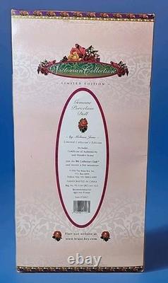 Poupée en porcelaine vintage 1998 Victoriens Édition limitée de collection Melissa Jane