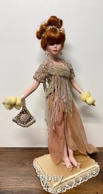 Poupée en porcelaine vintage 1999 17 Rustie Chablis par Tori 0190/2000