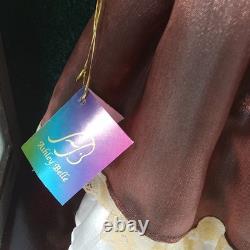 Poupée en porcelaine vintage Ashley Belle collectible (Hayes) avec étui en bois. C2