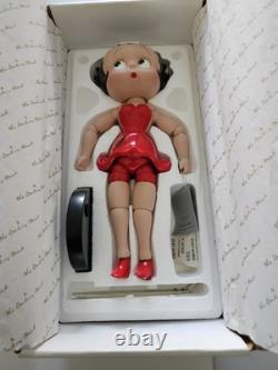 Poupée en porcelaine vintage Betty Boop 2005 Danbury Mint King Features NOS