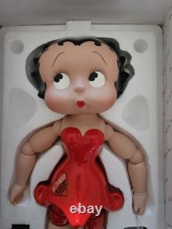 Poupée en porcelaine vintage Betty Boop 2005 Danbury Mint King Features NOS