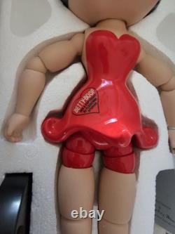 Poupée en porcelaine vintage Betty Boop 2005 Danbury Mint King Features NOS