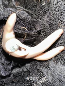 Poupée en porcelaine vintage Donna Robert de 23 pouces 2005 Nr 705, doigt cassé, talon