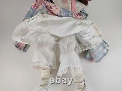 Poupée en porcelaine vintage Donna Rubert Brandy de 1996 réaliste