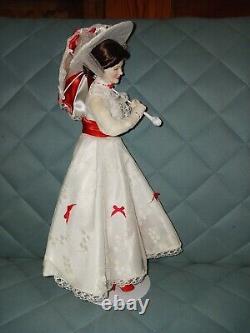 Poupée en porcelaine vintage Mary Poppins de Disney Franklin Heirloom - Édition Collector