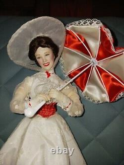 Poupée en porcelaine vintage Mary Poppins de Disney Franklin Heirloom - Édition Collector