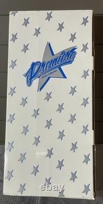 Poupée en porcelaine vintage de 20 pouces par Gene Shooley, neuve dans sa boîte, avec certificat d’authenticité, avec robe 37'