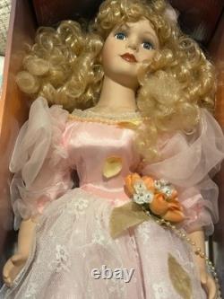 Poupée en porcelaine vintage rare Ashley Belle Collection Keri édition limitée grande taille