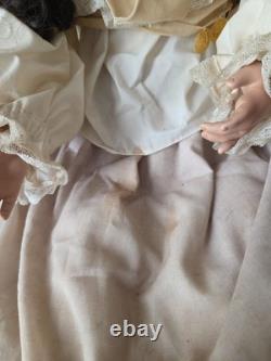 Poupée grande en porcelaine gipsy Joyce Murch vintage 1991 24 pouces en excellent état rare