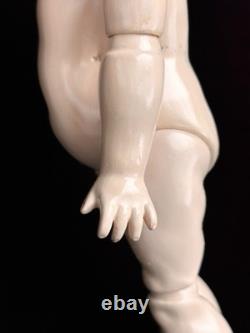 Poupée orientale en porcelaine vintage 16, reproduction de l'antique allemande Kestner JDK 243.