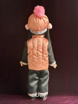 Poupée orientale en porcelaine vintage 16, reproduction de l'antique allemande Kestner JDK 243.