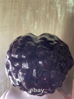 Poupée victorienne allemande en porcelaine antique surdimensionnée des années 1800, 20 pouces, corps en tissu, vintage