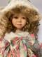 Poup&eacute;e Vintage Christine Orange En Porcelaine 28 Hellen Robe/chapeau Berry #923/1000