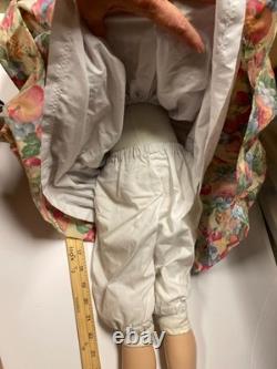 Poupée vintage Christine Orange en porcelaine 28 Hellen robe/chapeau Berry #923/1000