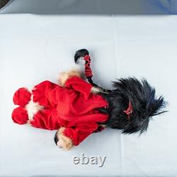 Poupée vintage en porcelaine Papoose garçon Cheyenne indien d'Amérique