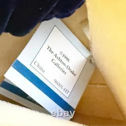 Poupée vintage en porcelaine de la princesse Diana par Ashton Drake, 19, robe en velours bleu marine
