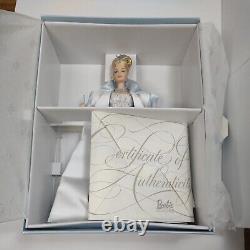 Poupée vintage exclusive du Club Mattel 1998, Barbie Crystal Jubilee en porcelaine, NRFB
