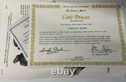 Poupées Danbury Mint Aladdin et Princesse par Linda Steele, 2 vintage incluses neuves