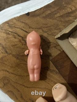 Poupées Kewpie en porcelaine vintage Lot de poupées dans la boîte Rose O'Neil