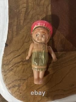 Poupées Kewpie en porcelaine vintage Lot de poupées dans la boîte Rose O'Neil