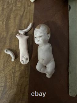 Poupées Kewpie en porcelaine vintage Lot de poupées dans la boîte Rose O'Neil