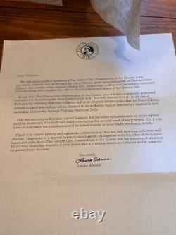 Poupées de présentation à la reine Franklin Heirloom The Gibson Girl Vintage 1989