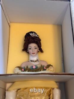 Poupées de présentation à la reine Franklin Heirloom The Gibson Girl Vintage 1989