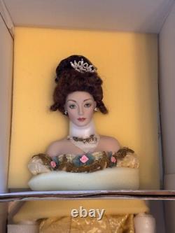 Poupées de présentation à la reine Franklin Heirloom The Gibson Girl Vintage 1989