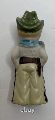 Poupées en bisque japonaises vintage de toutes les nations, lot de 8 pièces dans leur boîte d’origine des années 1930
