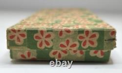 Poupées en bisque japonaises vintage de toutes les nations, lot de 8 pièces dans leur boîte d’origine des années 1930