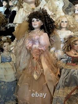 Poupées en porcelaine collectionnables de 17 à 21 pouces