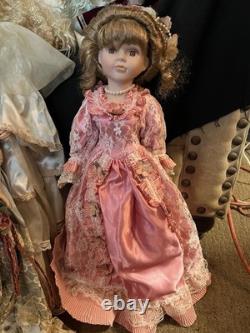 Poupées en porcelaine collectionnables de 17 à 21 pouces