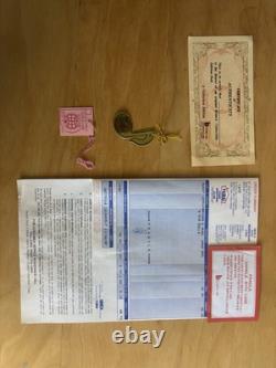 Poupées en porcelaine vintage 1987 Brinn's Noël Bro Set musical NIB