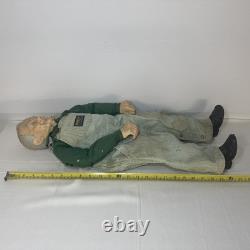 Poupées en porcelaine vintage William L. Wallace Jr. Grand-mère et Grand-père fermier 24