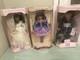 Poupées En Porcelaine Vintage Afro-américaines De Collection, Lot Scellé De 3 Poupées