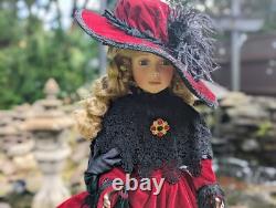 RARE Poupée en Porcelaine KAIS Vintage Grande 24 CHELSEA ÉDITION LIMITÉE 112/300 GRANDE