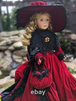 RARE Poupée en Porcelaine KAIS Vintage Grande 24 CHELSEA ÉDITION LIMITÉE 112/300 GRANDE