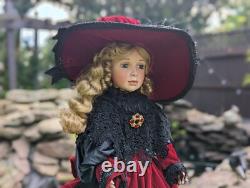 RARE Poupée en Porcelaine KAIS Vintage Grande 24 CHELSEA ÉDITION LIMITÉE 112/300 GRANDE