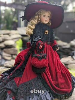 RARE Poupée en Porcelaine KAIS Vintage Grande 24 CHELSEA ÉDITION LIMITÉE 112/300 GRANDE