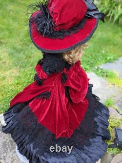 RARE Poupée en Porcelaine KAIS Vintage Grande 24 CHELSEA ÉDITION LIMITÉE 112/300 GRANDE