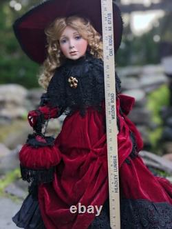 RARE Poupée en Porcelaine KAIS Vintage Grande 24 CHELSEA ÉDITION LIMITÉE 112/300 GRANDE