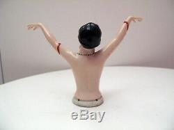 Rare Antique Doll # Flapper Demi-17039 Allemand Porcelaine