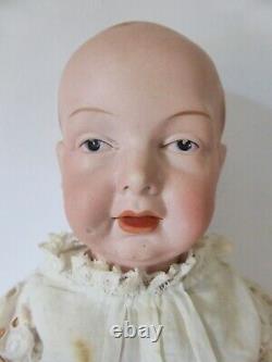 Rare Antique Einco N ° 1 Bisque Doll, All Original Eisenmann And Co. Porcelaine
