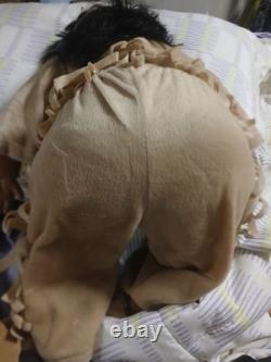 Rare Collection Cathay Poupée en Porcelaine Vintage 1-5000 Garçon Amérindien